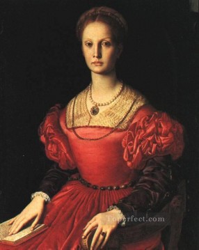 アーニョロ・ブロンズィーノ Painting - ルクレツィア・パンチャティキ フィレンツェ・アーニョロ・ブロンズィーノ
